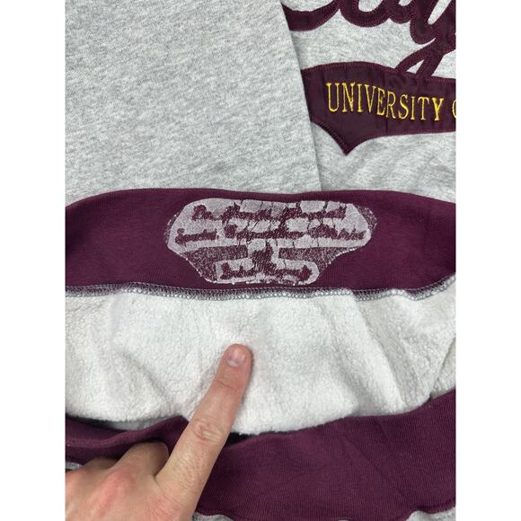 Vintage Loyola University Chicago Ramblers Sweatshirt Sz M Ringer Dodger USA - Picture 10 of 13